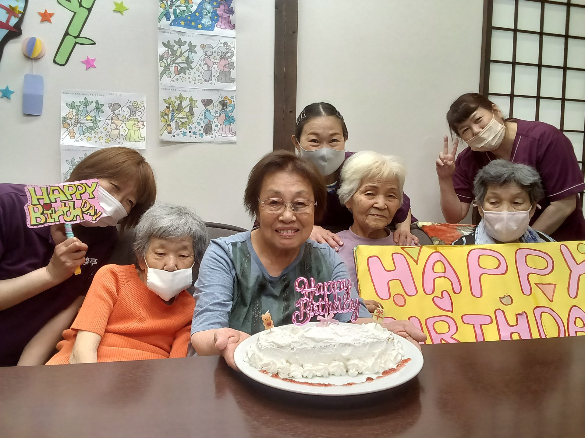 南区白妙～7月お誕生日会～
