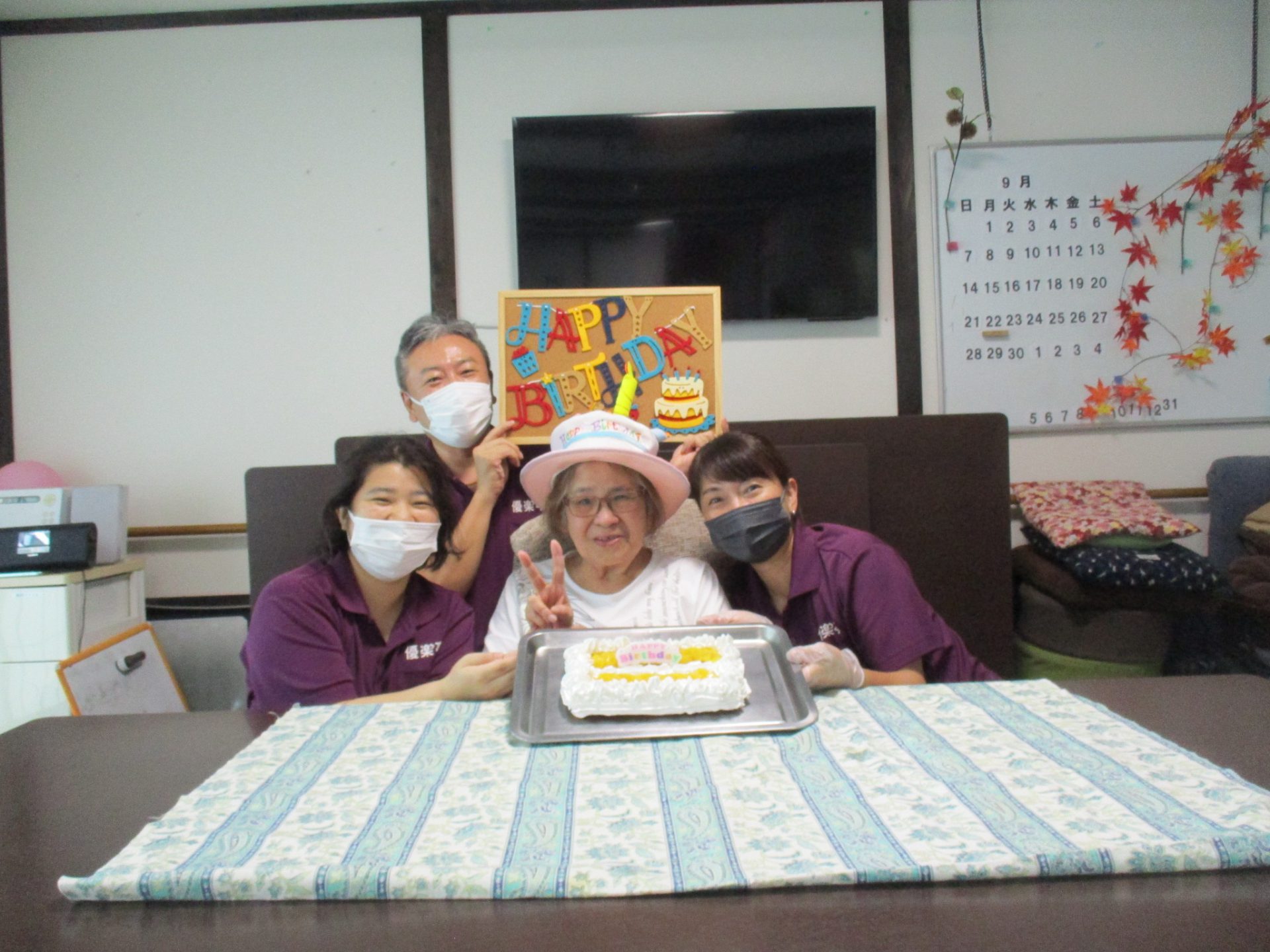 洋光台　ストレッチ＆誕生日会！