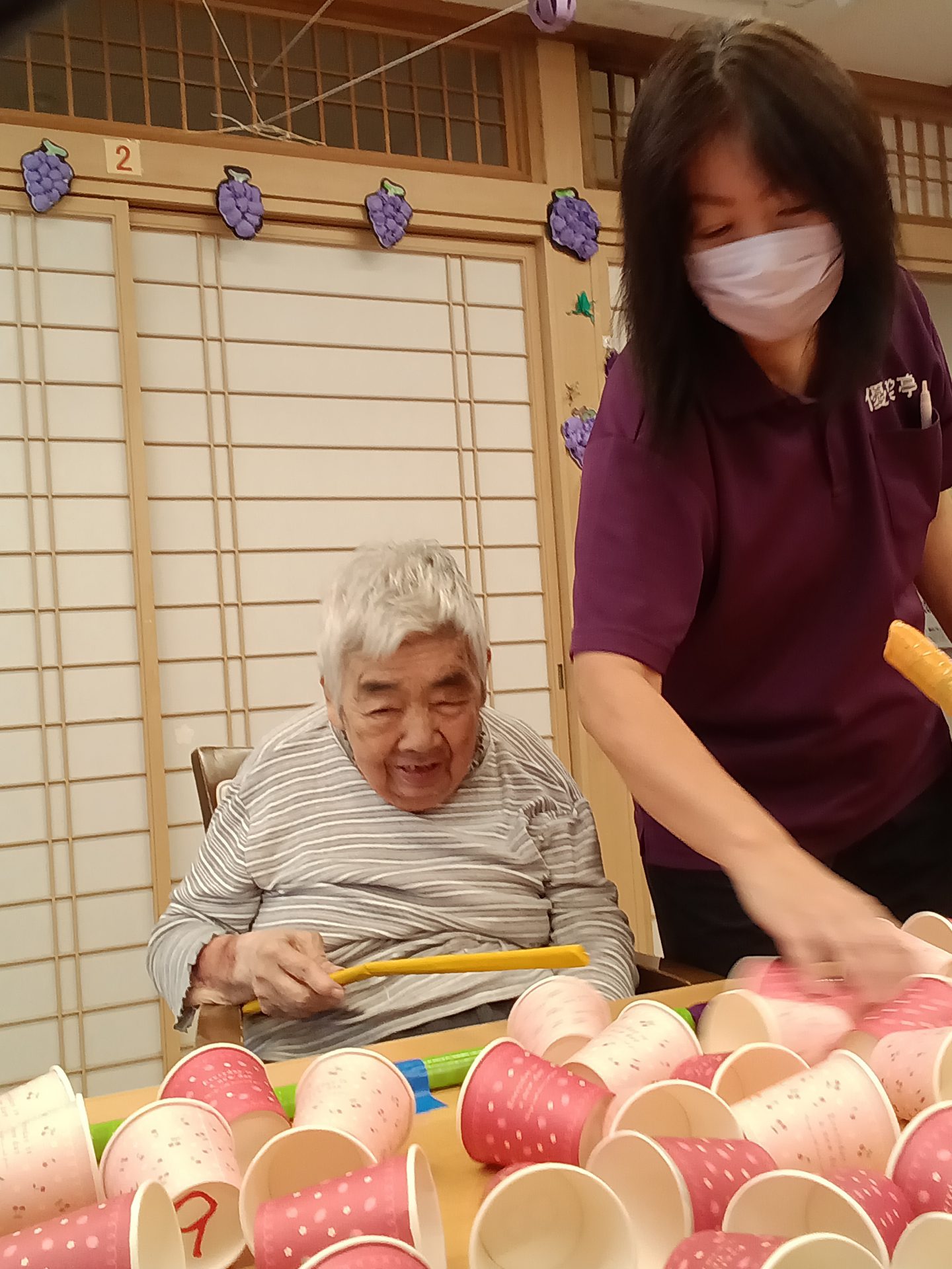 棒＆紙コップゲーム中原～🍀